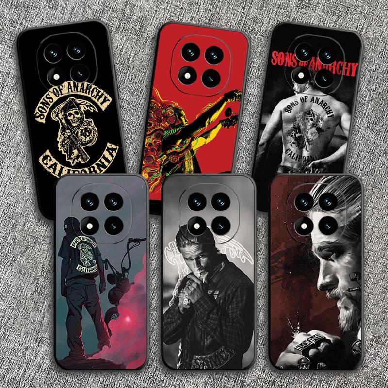 Sons Of Anarchy Soft Phone Case for Xiaomi Redmi Note 12 13 14 15 Pro Plus 11 12S 11S 11T 10 4G Black Cover Back Shell