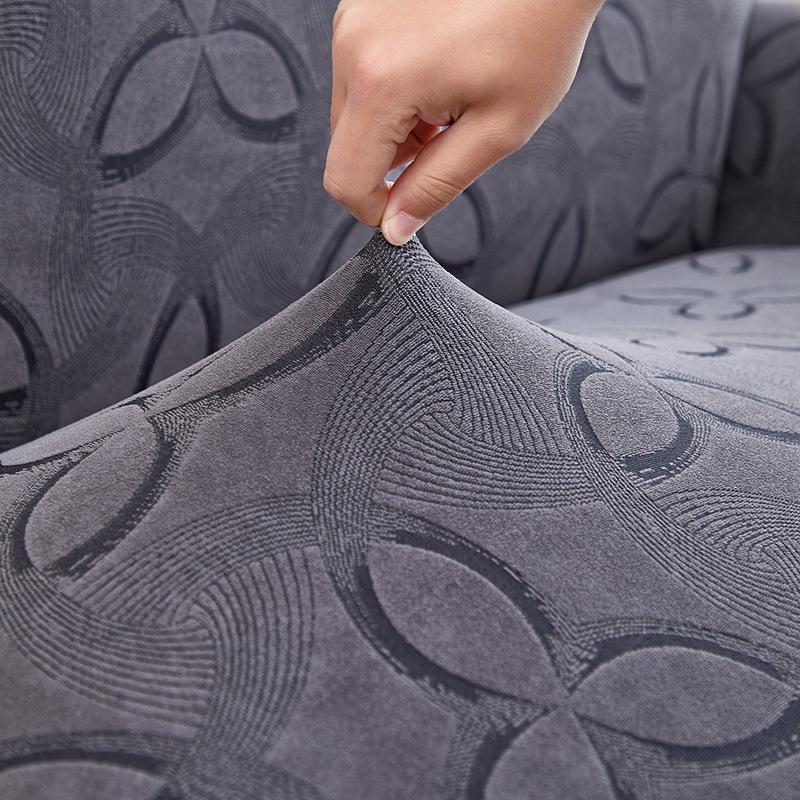 Thickened All-inclusive Elastic Chair Cover Home Hotel Dining Chair Cover Seat Cushion Backrest Integrated Stool Protective Cover