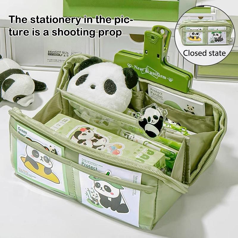 

Сумка-пенал для школьников с большой вместимостью, многофункциональный пенал для мальчиков и девочек, держатель для канцелярских принадлежностей, подходящий пенал