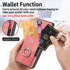 For Google Pixel 9a Phone Case Leather Back Cover with Card Slots Kickstand
