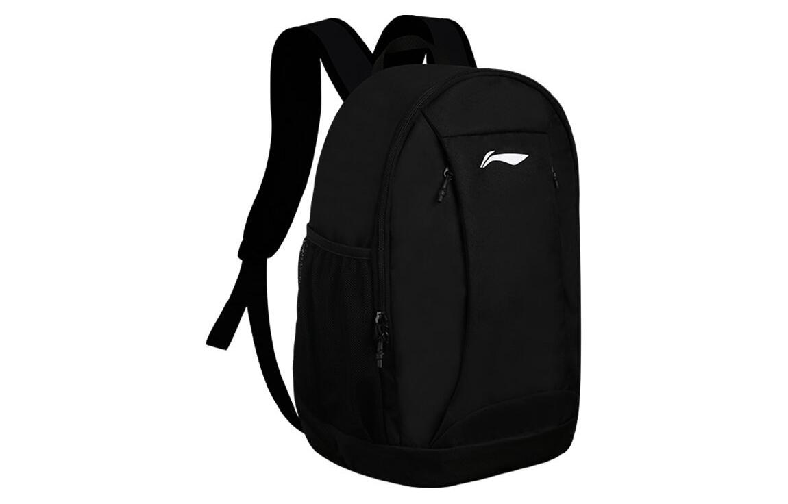 Li Ning Polyester Backpack Unisex Black ABSU069-1