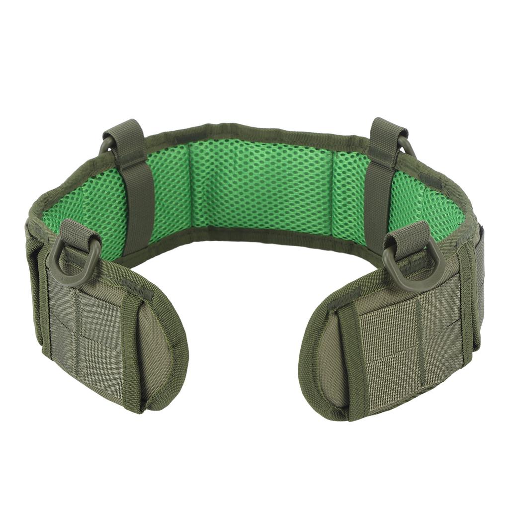 Multifunctional Outdoor Waist Belt Security Waist Belt for Camping Hunting Climbing Green