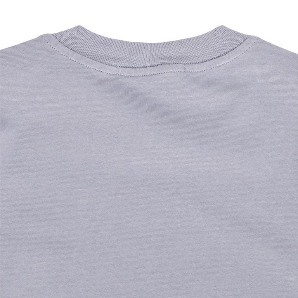 STONE ISLAND Logo Print Pullover T-Shirt Kids Tops Rock-Grey 781620147-V0047