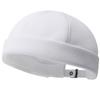 Round Brimless Cap for Casual Outfit Styling, Folded Band Docker Hat with Textured Woven Design, Adjustable Skull Hat for Women Men
