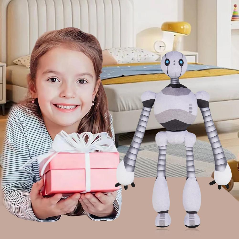The Wild Robot Plush Toy 13 Inch Robot Stuffed Cute Toy Animal Adjustable Robot Funny Birthday Christmas Gifts Soft Home Decor
