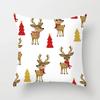 Christmas Cushion Cover Merry Christmas Decoration Pillowcases Santa Claus Throw Pillow Case Christmas Cushion Cover Navidad