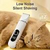 Dog Grooming Kit 4-in-1 USB Rechargeable Electric Shaver Grinder Pet Grooming Kit For Puppy Pet Dachshund Home Indoor Paw Claw