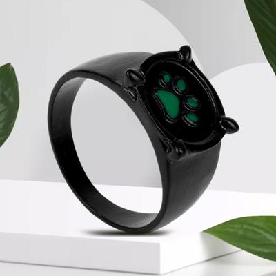 Unisex Ring Anime Cosplay Katzen Hund Anime Pfotenring Modeaccessoire zum Geschenk
