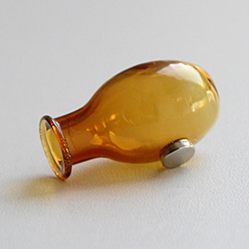 1PC Vase Magnet Mini Fridge Magnetic Vase Home Decoration Glass Refrigerator Sticker 3D 28x17mm
