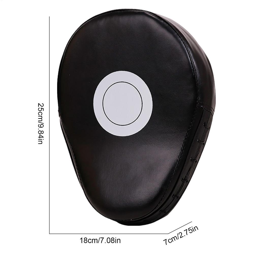 Taekwondo boxer target Punching Mitts PU Leather Curved Pads Punching for Adults Shock-absorbing Martial Arts Pads Strike Pad