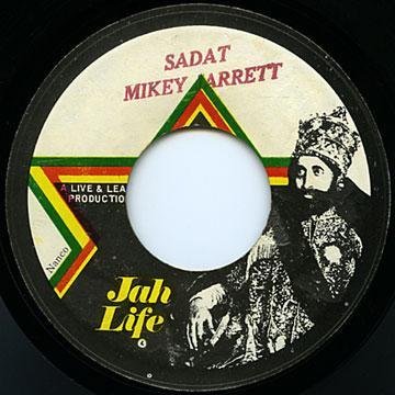 

7inch Record MIKEY JARRETT Sadat NONE Jah Life 1983 Jamaica Reggae Ska Dub Used