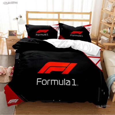 Fia F-Formula1 World All Season Duvet Cover Comforter Bedding Sets Soft Quilt Cover And Pillowcases Kid Single/Double/Queen/King