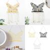 Stylish Butterfly Wall Mounted Jewelry Organizers Decoration for Necklace Rings Bracelet Display Household Use
