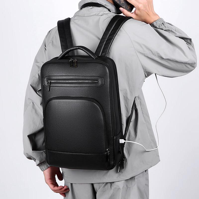 MDNG Men s Business USB Charging Laptop Backpack 1