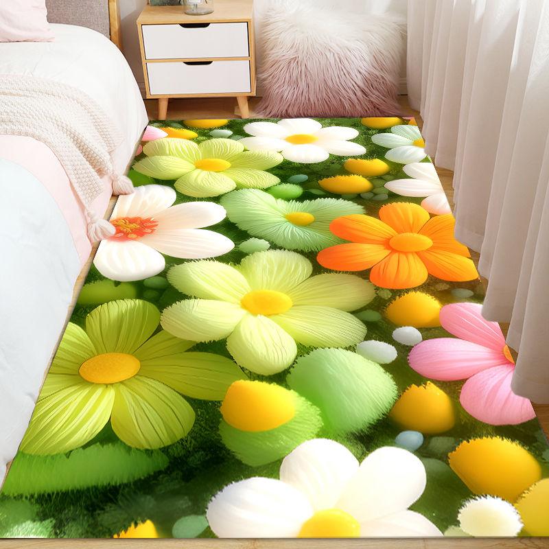 Bedside Carpet Cute Bedroom Living Room Sofa Room Floor Mat Thickened Home Floor Mat
