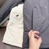Men's Winter Outdoor Windproof Waterproof Lightweight Hooded Cotton Jacket with Double Zipper and Temperature-Locking Warmth.