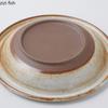 Circular Ceramic Dining Plate Fruit Salad Bowl Western Style Steak Plates Serving Plates Sashimi Plate Dessert Bowl Soup Bowl