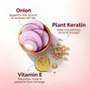 Mamaearth Onion Shampoo for Hair Growth and Hair Fall Control with Onion and Plant Keratin | Reduces Hair Fall | Strengthens & Smoothens Hair | For