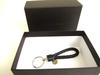 Authentic BOTTEGA BENETA Intrecciato Black Leather Key Chain Key Holder #a707  Refurbished