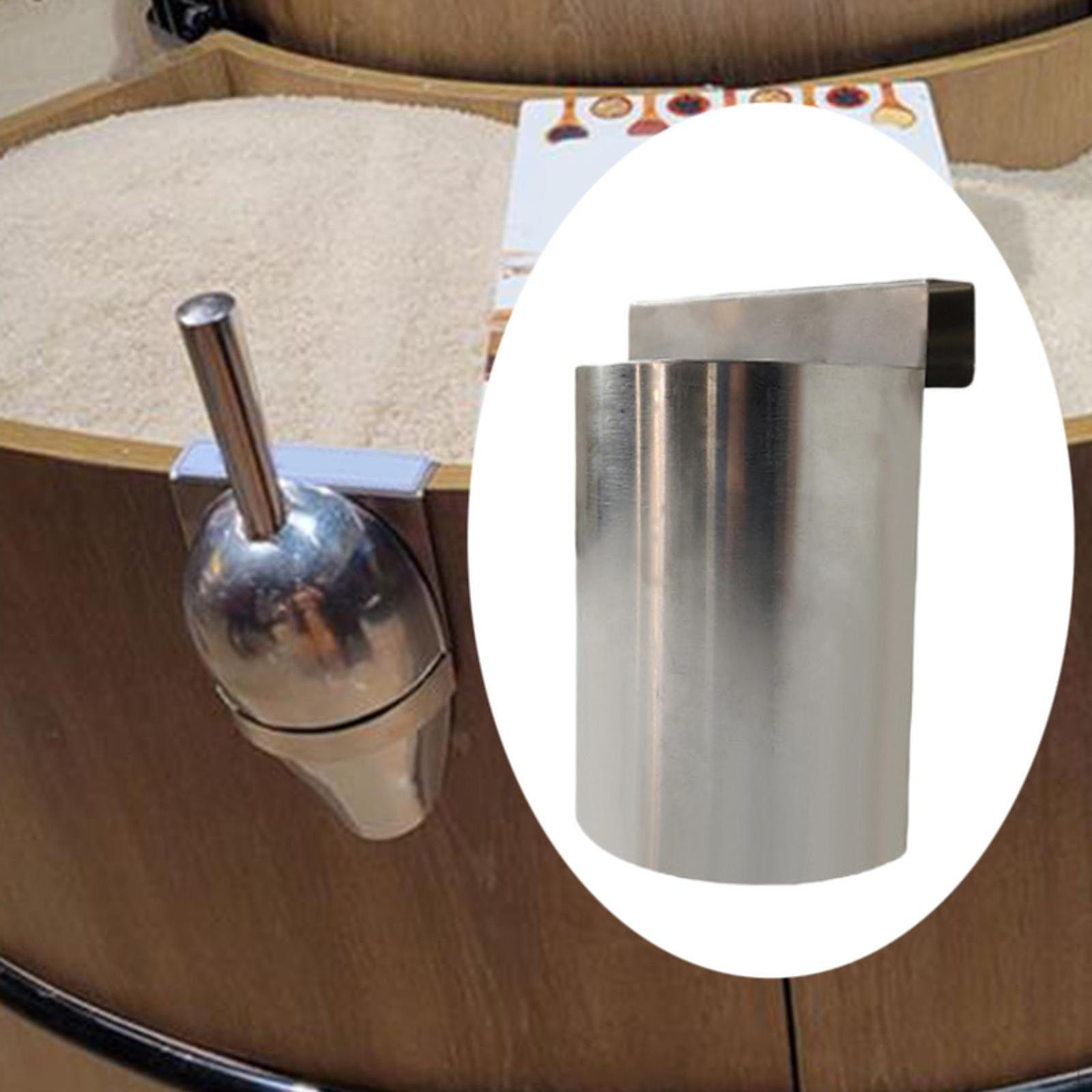 

Держатель для ложки для еды, органайзер для хлопьев, многофункциональный металлический ящик для хранения