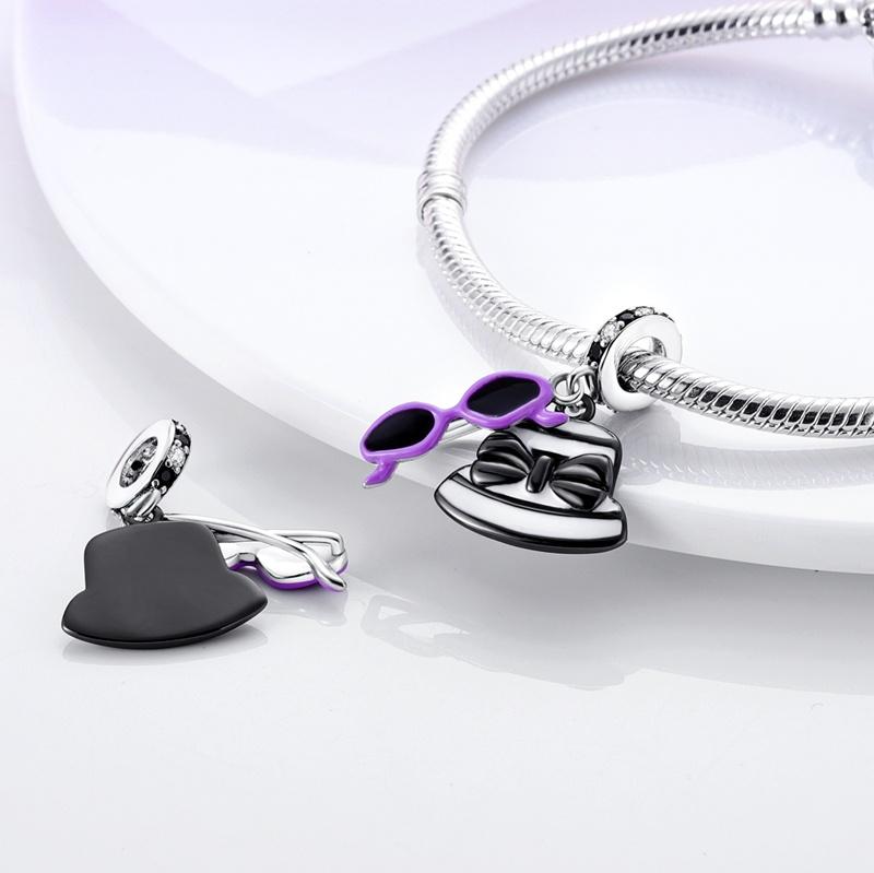 Copper Travel Journey Pink Cute Skirt Shiny Zirconia Beads Fit Pandora Original Bracelet Diy Jewelry Birthday Gift