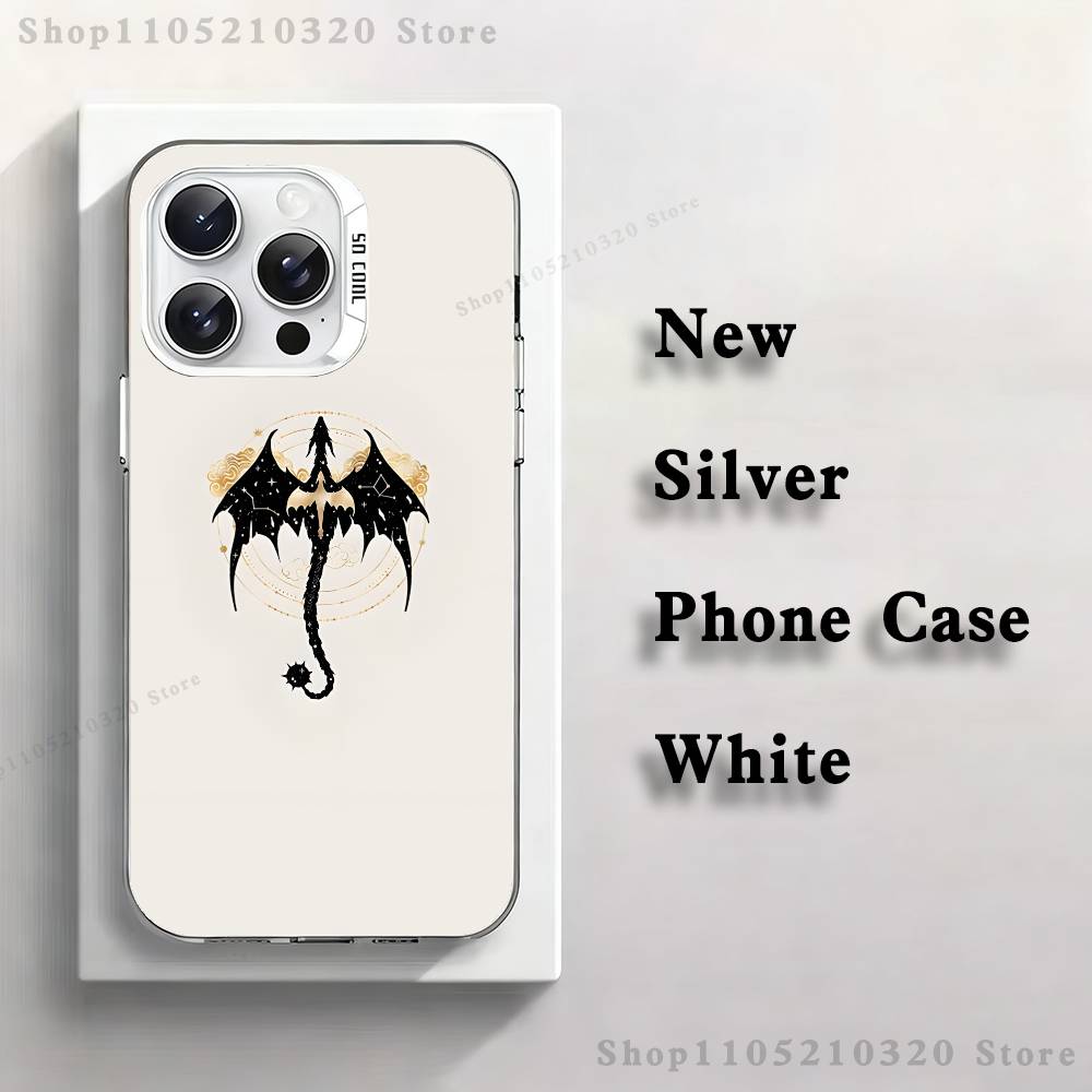

F-Fourth W-Wing Phone Case For iPhone 17,16,15,14,13,12,11,Pro,Max,Plus,E,Air,Mini White Tpu Cover iPhone15