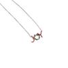 Cross-Border Christmas Necklace: 3D Holiday Tree & Reindeer Clavicle Chain
