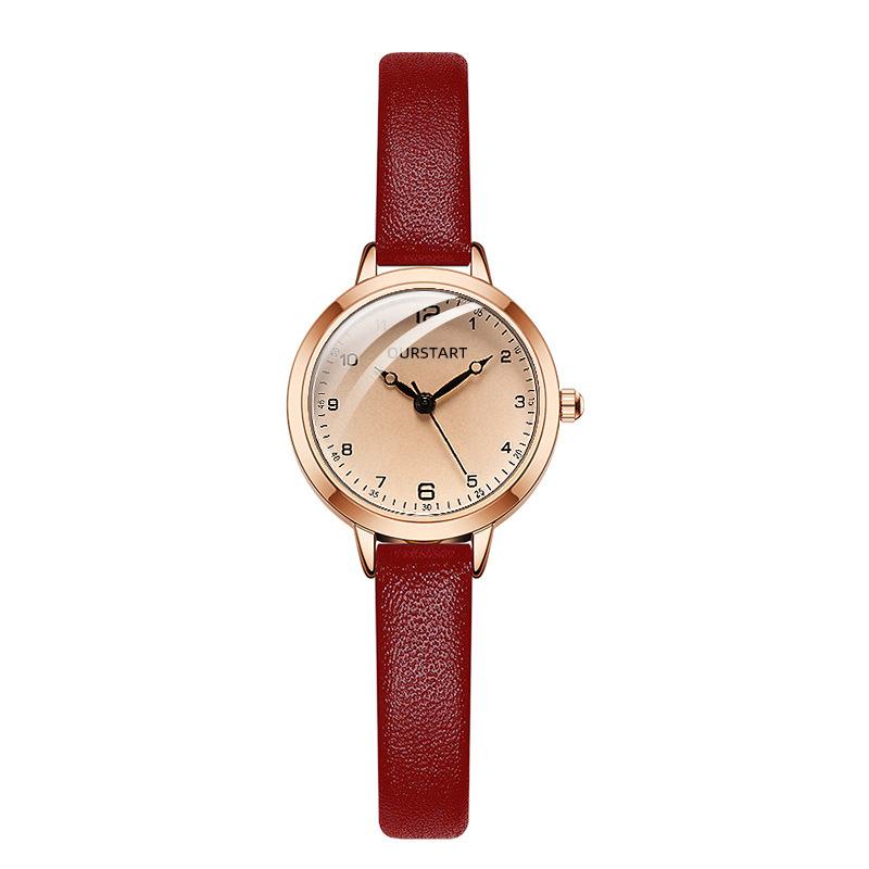

New Ladies Watch Simple Women s Watches Thin Belt Temperament Retro Student Watch Fashion Casual Ladies Quartz Wristwatches