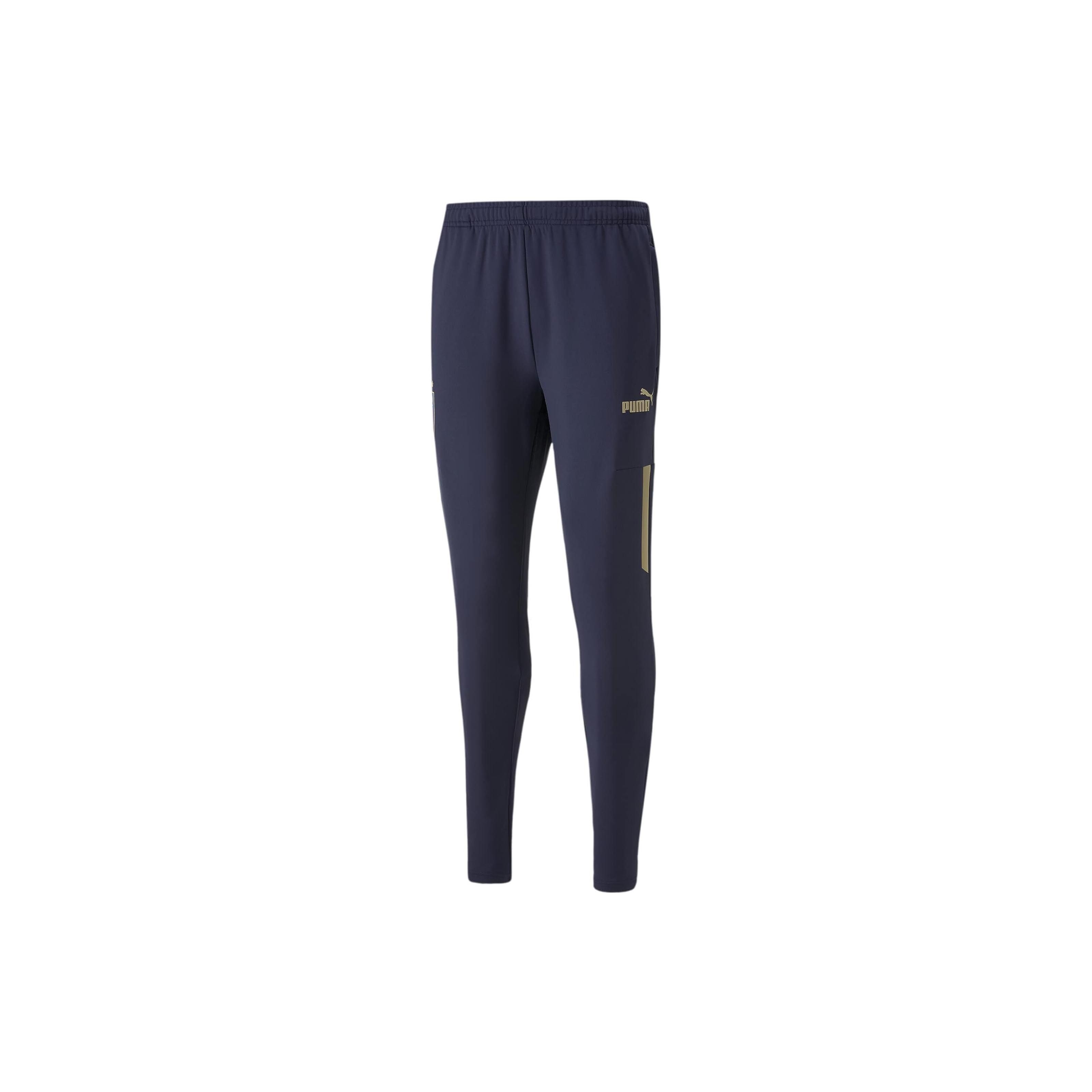 

Puma Letter Logo Print Elastic Knitted Sports Pants Men bottoms Blue 767054-13 S