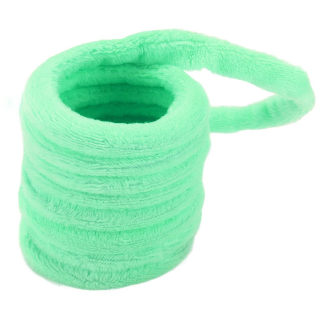 Cat Spring Toys Safe and NonToxic Chewable Improve Health Spring Plush Cat Toys for Kittens(Green )