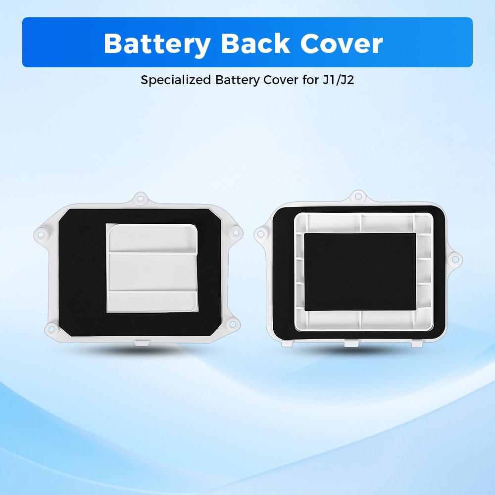 Battery Back Cover For Narwal J1 J2 T10 Robot Vacuum Cleaner Replacement Battery Cover Screw Holes Cover Repair Accessories Part