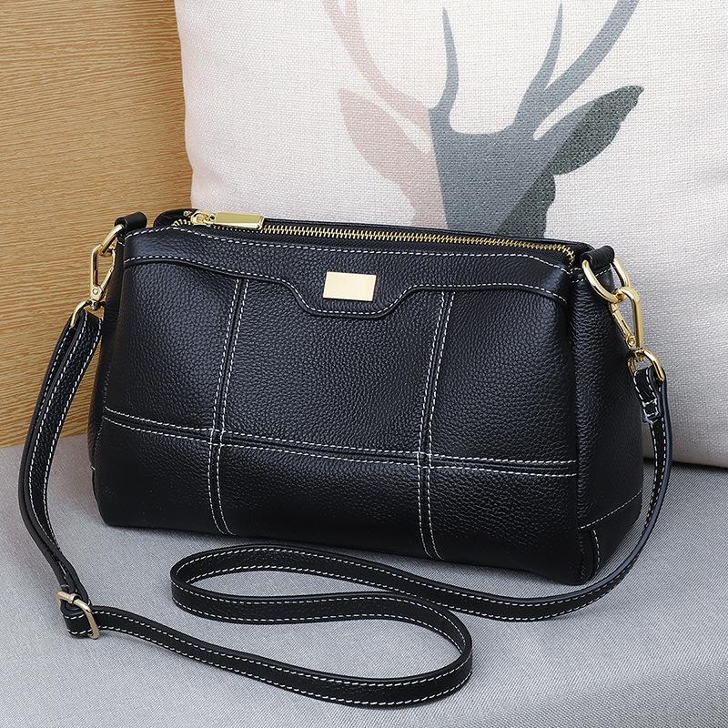 Neue Umhängetasche Unterarmtasche Echtes Leder High-End Herbst- und Wintermode Schultertasche Damentasche Trendy