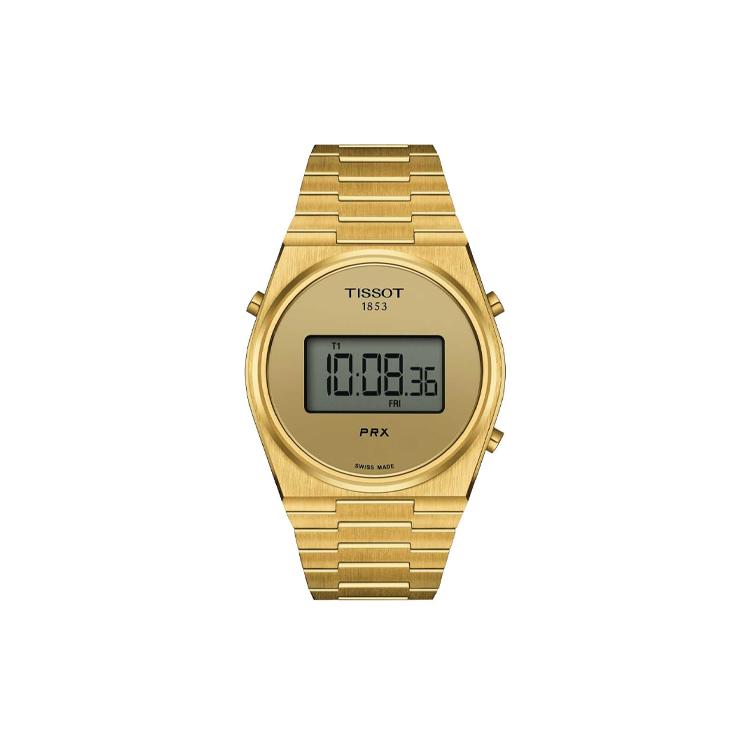 

TISSOT PRX Collection Quartz Movement 100m Water Resistance Unisex Watch 40mm Gold Dial T137.463.33.020.00 T137.463.33.020.00 Gold Dial
