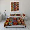 Bohemian Floral Pattern Decorative Set Soft Comfortable Duvet Cover Bedding Set Included 1*Duvet Cover & 2*Pillowcases, Gift