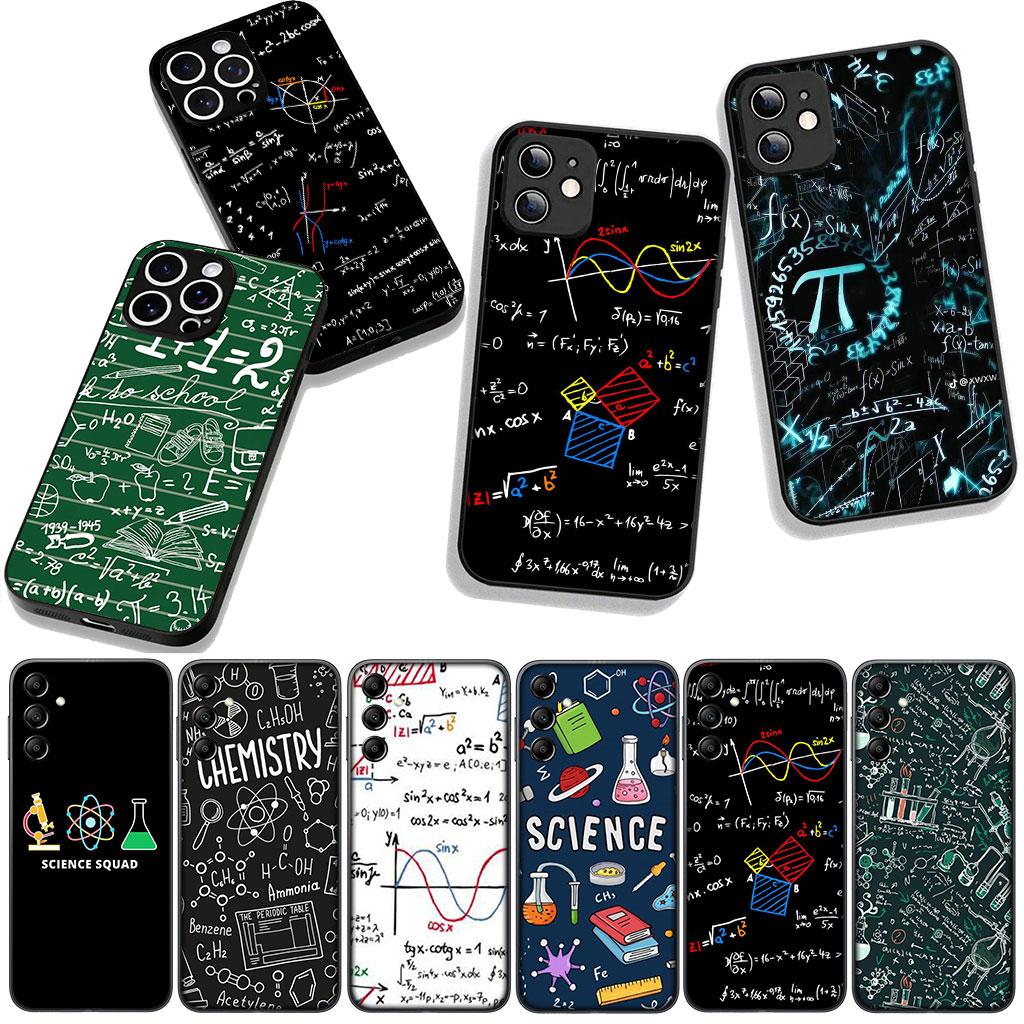 Cover for Xiaomi Redmi 15 A5 9A 9T 10A 10C 9C NFC 15C Note 11 9 10 Pro 8T 4G 5G Coque Phone Case Chemical Maths Equation Formula