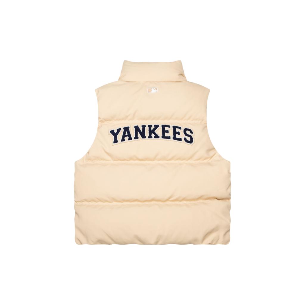 New MLB Down Jacket Unisex Light Sand Brown 3ADVV0136-50SAL