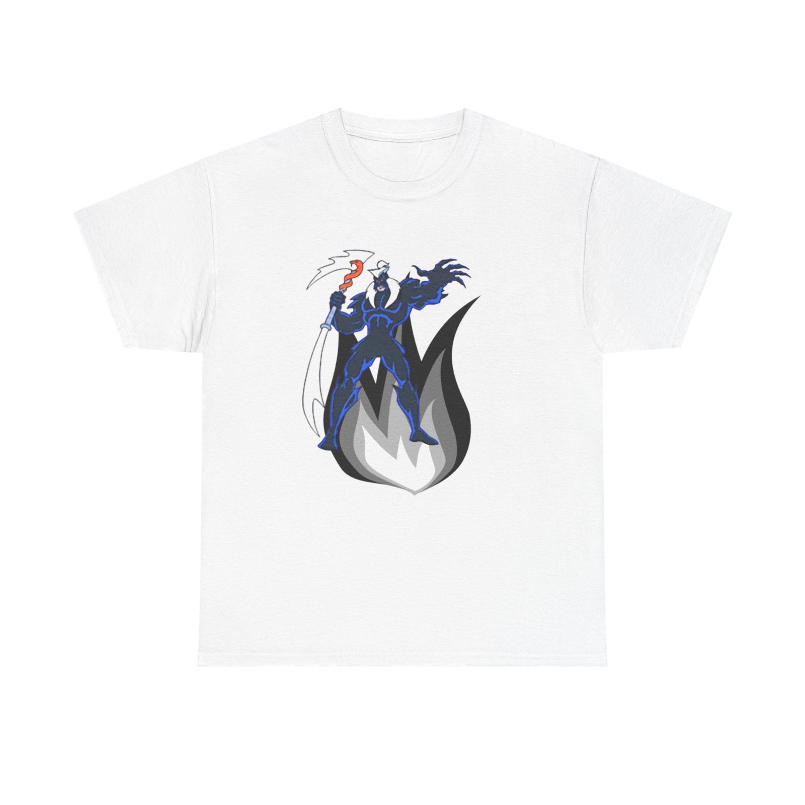 Shadow Master Unisex Tee, Black Flame Shirt, Shadow Master Double Dragon T-Shirt Mens Womens Tees Top 2XL