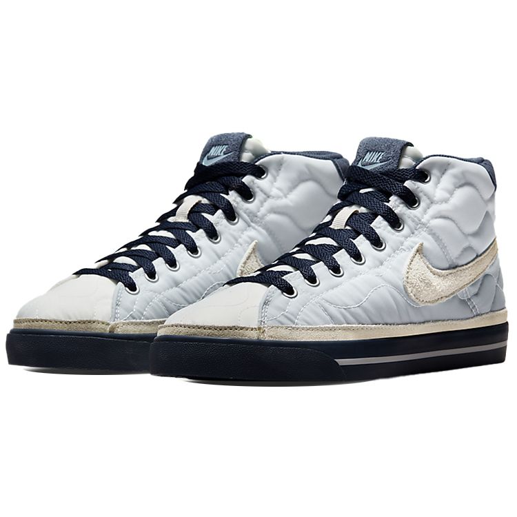 Nike Court Legacy Mid Women Lightning Blue Brilliant Green Mountain White DO2340-914