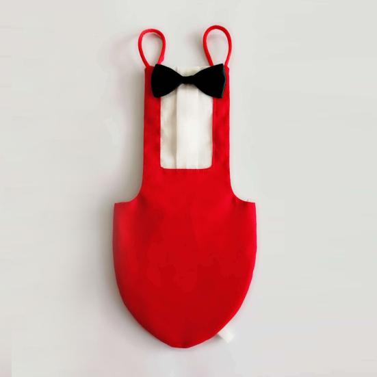 Yousheng Papageien Fluganzug Westlicher Stil Cosplay Hautfreundlich Weich Vogel Papagei Windeln mit Fliege Foto Requisiten