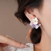 Hook Piercing Vintage Earrings Ear Decor Temperament Earrings Flower Stud Earrings  Women