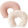 U-Shaped Cotton Muslin Nursing Pillow Cover Newborns Infants Anti-Spill Support Cushion Hypoallergenic A-Class Fabric