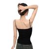 #Early Autumn New Pure Lace Lace Polished Warm Sling Vest Slim Fixed with Chest Pad Slim Woman
