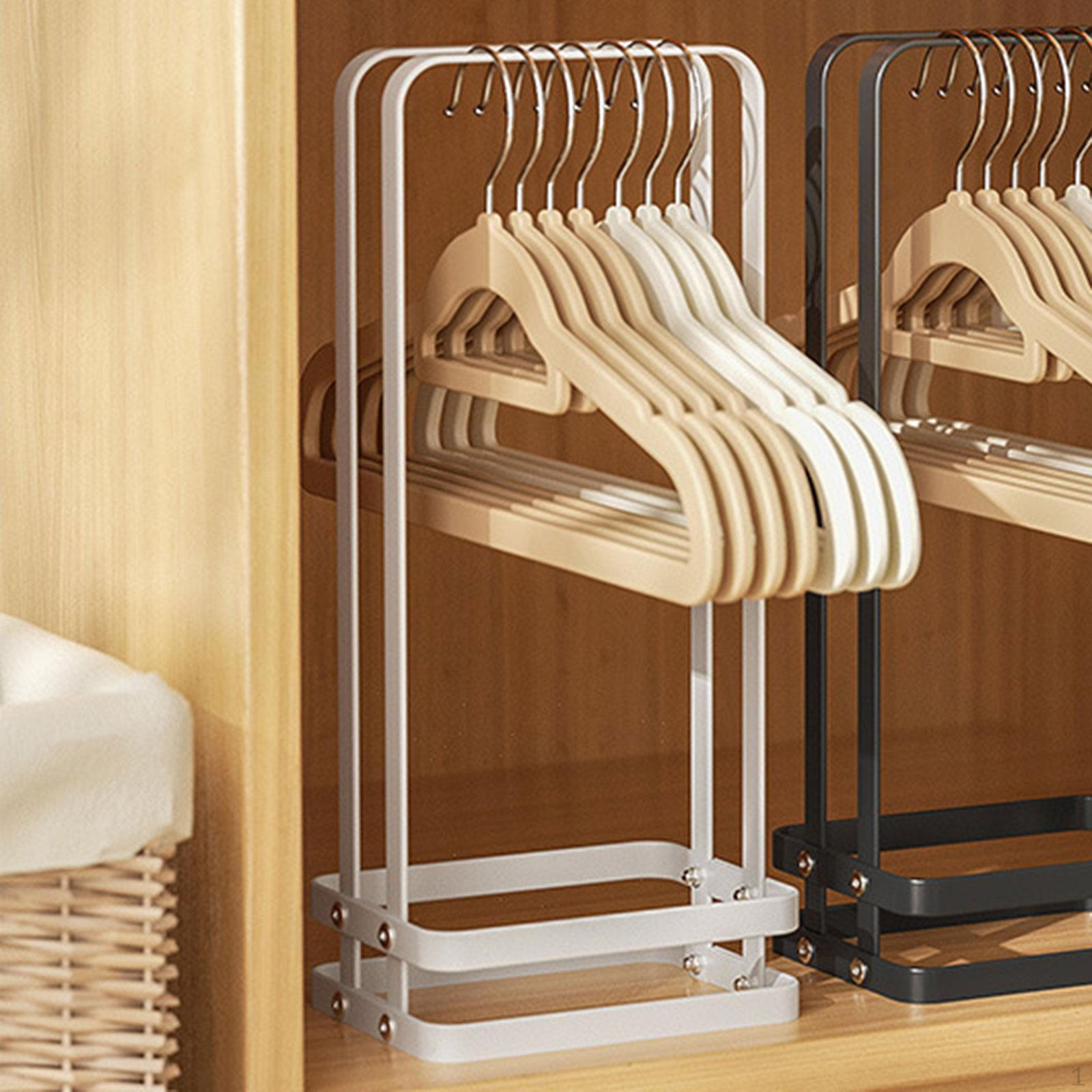 

Closet Organizer for Clothes and Towels - Space-Saving Solution чорний