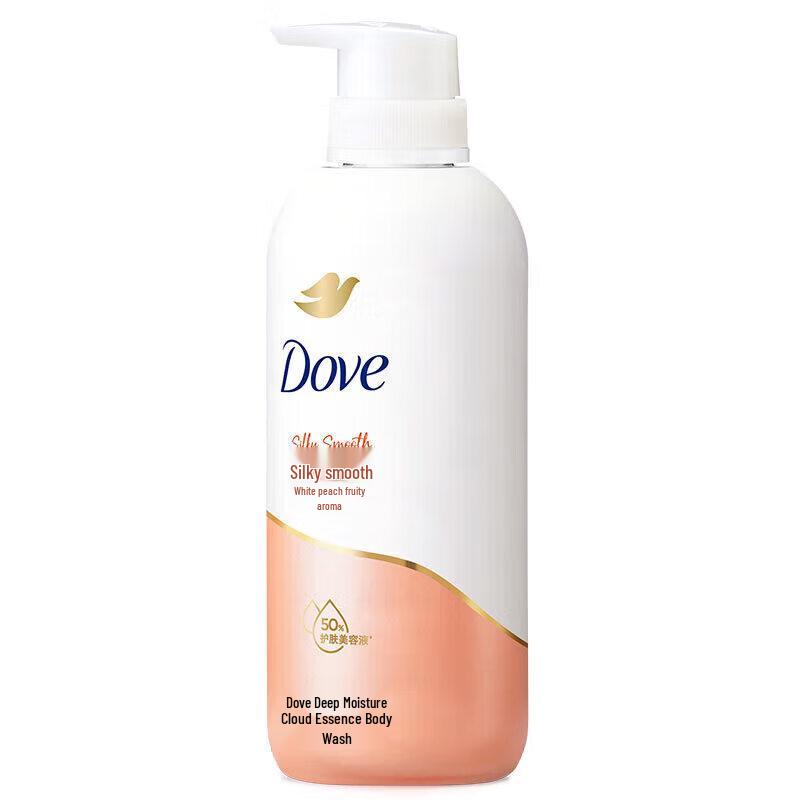 Dove White Peach & Silk Smooth Shower Foam