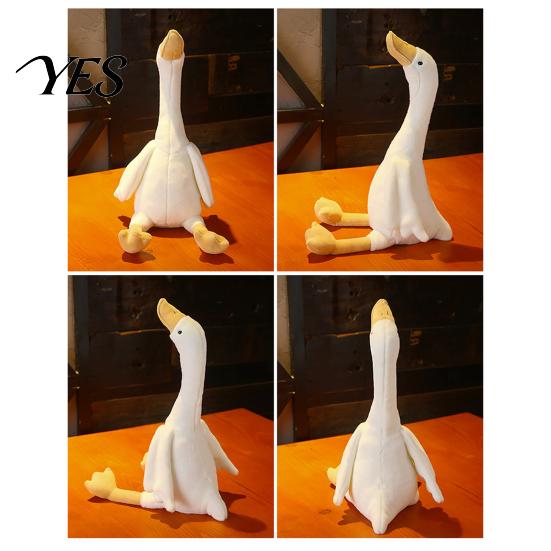 Baby Sleep Companion Long Neck Goose Plush Doll, Soft Stuffed Animal, Cute Fluffy Swan Toy Pillow for Bedroom Decor, Gift Toddlers And Adults Animal
