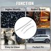 SecosAutoparts 3 szt. Listwa ozdobna zderzaka przedniego Kompatybilna z Land Range Rover L405 2018 2019 2020 2021 2022