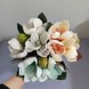 Real Touch Artificial Magnolia EVA Fake Orchid Lifelike Simulated Flowers  Gift
