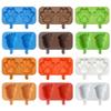 Silicone Ice for Pop Molds Easy Release Ice for Pop Maker Reusable DIY Popsicles Tray Holders for Making Ice Cream BPA F
