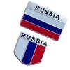 Aluminum Alloy National Flag Car Body Decals - Decorative Stickers for Car Modifications