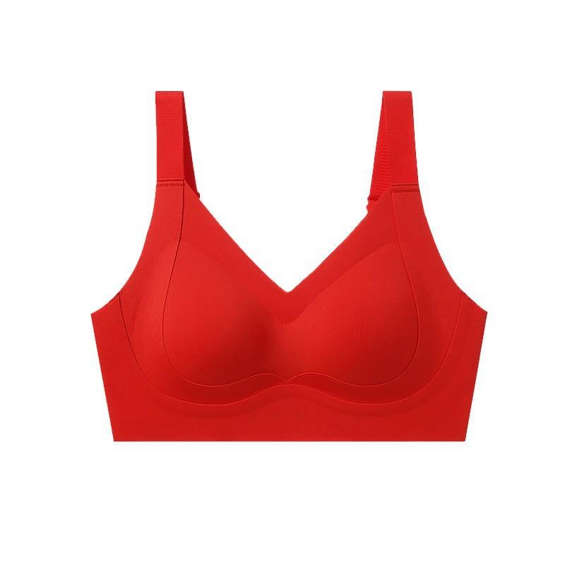 

Нижнее белье Красивая спина Фиксированная чашка Большой размер Бюстгальтер Пуш-ап Собирающий Аксессуар Бюстгальтер 6XL красный